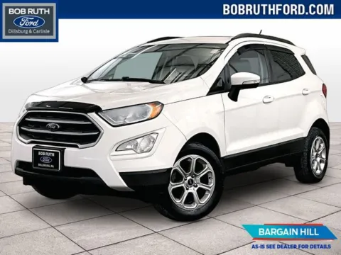 White 2018 Ford EcoSport SE for sale in Dillsburg, PA