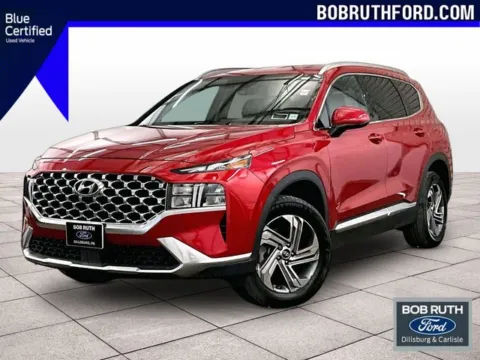 Red 2021 Hyundai Santa Fe SEL for sale in Dillsburg, PA