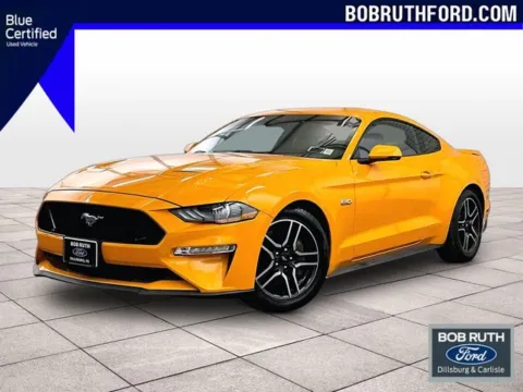 Orange 2019 Ford Mustang GT Premium for sale in Dillsburg, PA
