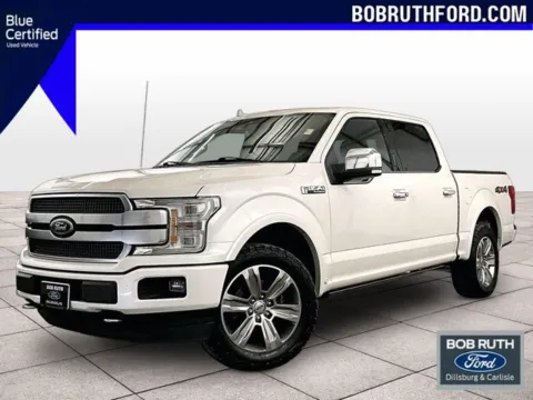 White 2018 Ford F-150 Platinum for sale in Dillsburg, PA