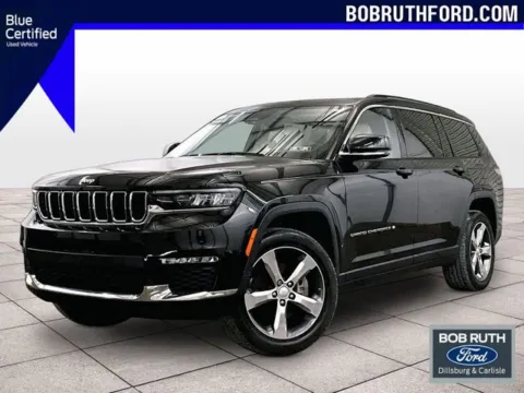 Black 2021 Jeep Grand Cherokee L Limited for sale in Dillsburg, PA