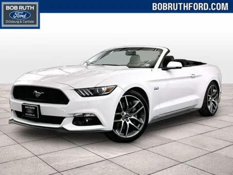 White 2015 Ford Mustang GT Premium for sale in Dillsburg, PA