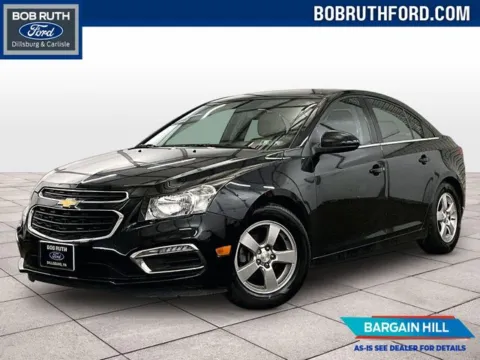 Black 2015 Chevrolet Cruze 1LT for sale in Dillsburg, PA