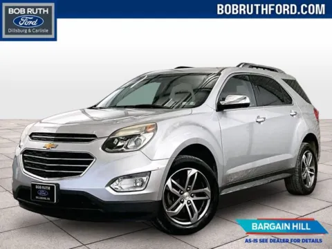 Silver 2016 Chevrolet Equinox LTZ for sale in Dillsburg, PA