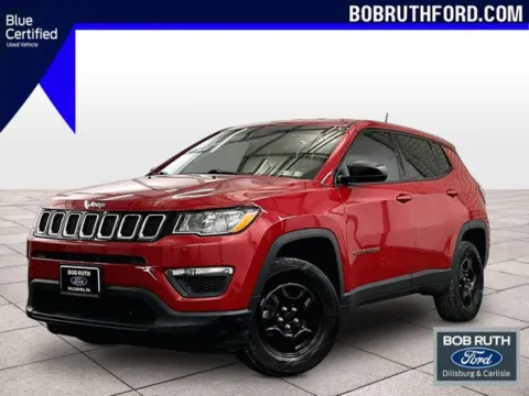 Red 2018 Jeep Compass Sport for sale in Dillsburg, PA
