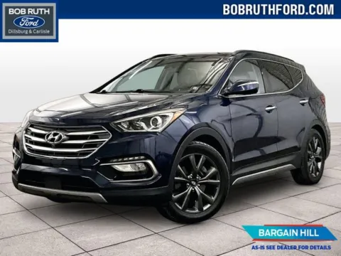 Blue 2017 Hyundai Santa Fe Sport 2.0T Ultimate for sale in Dillsburg, PA