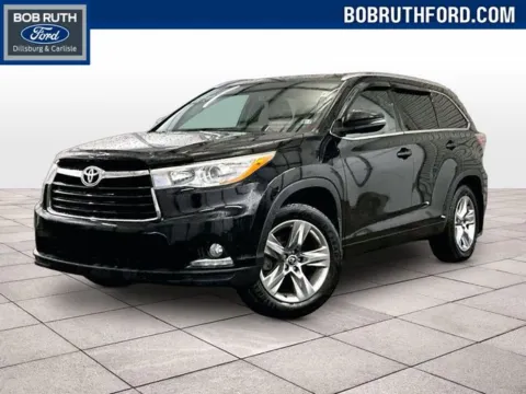 Black 2016 Toyota Highlander Limited for sale in Dillsburg, PA