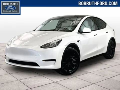 White 2021 Tesla Model Y Long Range for sale in Dillsburg, PA