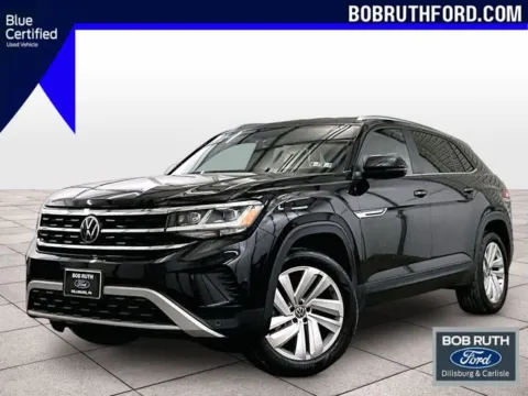 Black 2022 Volkswagen Atlas Cross Sport 3.6L V6 SE w/Technology for sale in Dillsburg, PA