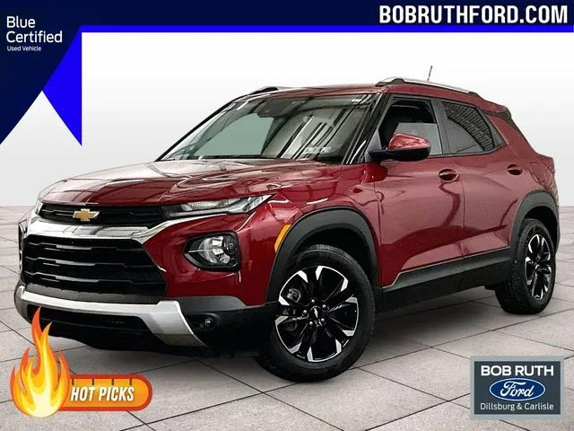 Red 2021 Chevrolet TrailBlazer LT for sale in Dillsburg, PA