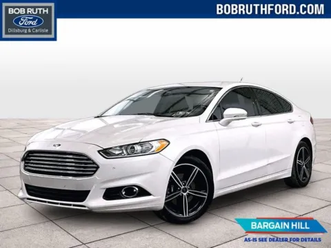 White 2016 Ford Fusion SE for sale in Dillsburg, PA