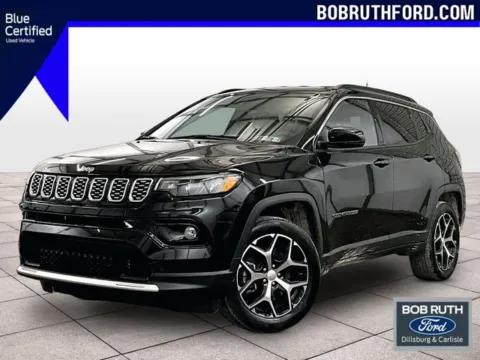 Black 2024 Jeep Compass Limited for sale in Dillsburg, PA