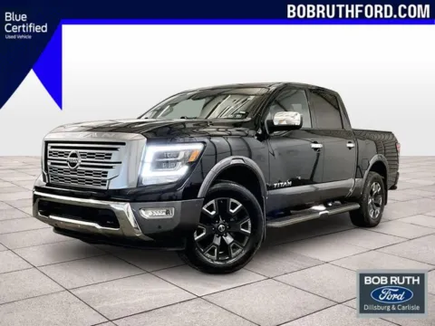 Black 2022 Nissan Titan Platinum Reserve for sale in Dillsburg, PA