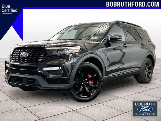 Black 2021 Ford Explorer ST for sale in Dillsburg, PA