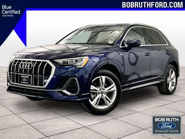 Blue 2022 Audi Q3 Premium for sale in Dillsburg, PA