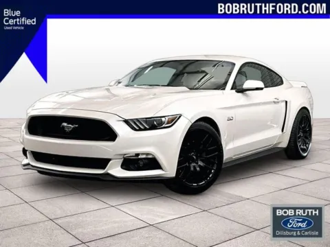 White 2017 Ford Mustang GT Premium for sale in Dillsburg, PA