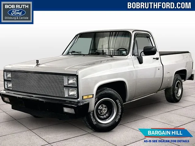 Silver 1986 Chevrolet C/K 10 C-10 for sale in Dillsburg, PA