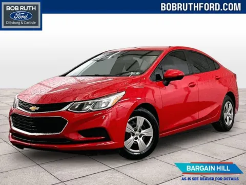 Red 2018 Chevrolet Cruze LS for sale in Dillsburg, PA