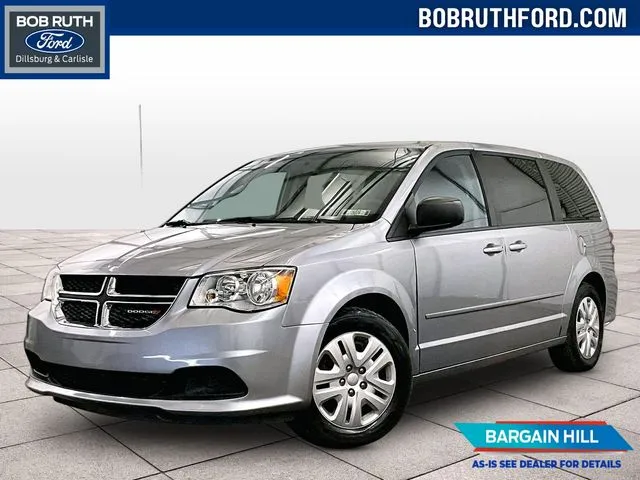 Silver 2017 Dodge Grand Caravan SE for sale in Dillsburg, PA