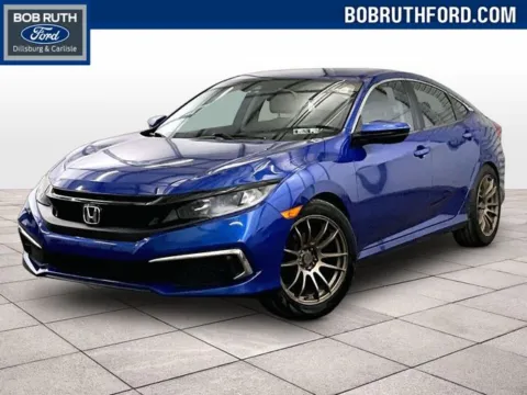 Blue 2019 Honda Civic LX for sale in Dillsburg, PA