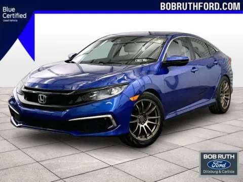 Blue 2019 Honda Civic LX for sale in Dillsburg, PA