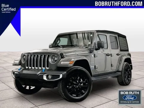 Gray 2022 Jeep Wrangler Unlimited Sahara 4xe for sale in Dillsburg, PA
