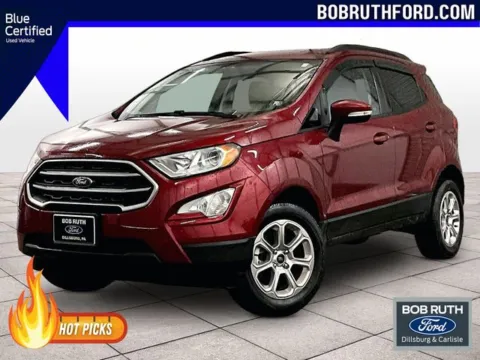 Red 2020 Ford EcoSport SE for sale in Dillsburg, PA