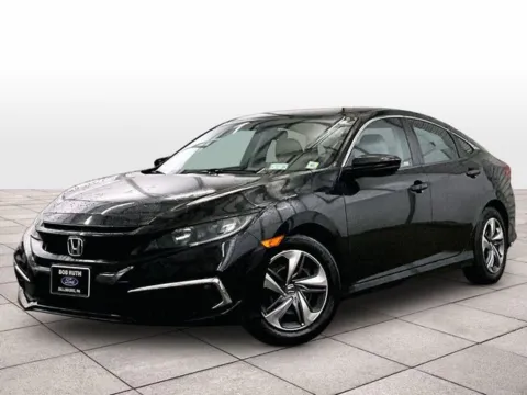 Black 2019 Honda Civic LX for sale in Dillsburg, PA