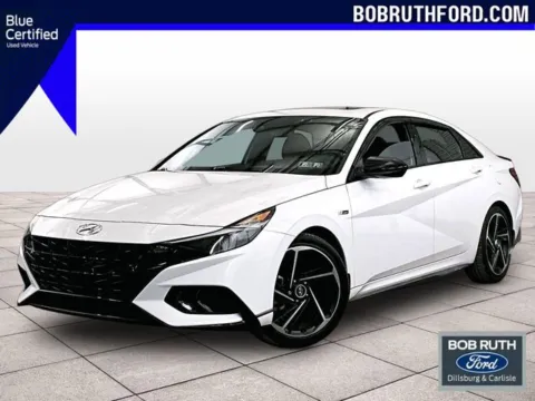 White 2023 Hyundai Elantra N Line for sale in Dillsburg, PA