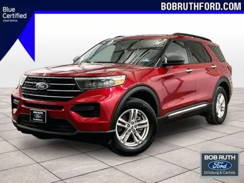 Red 2020 Ford Explorer XLT for sale in Dillsburg, PA