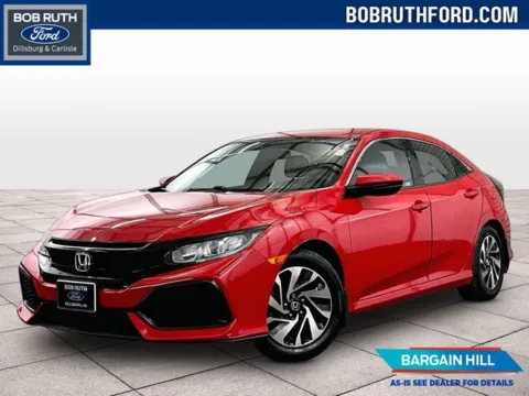 Red 2018 Honda Civic LX for sale in Dillsburg, PA