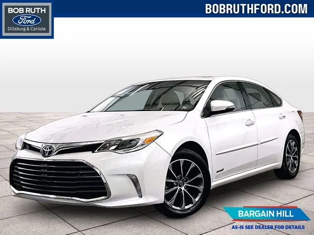 White 2017 Toyota Avalon Hybrid XLE Premium for sale in Dillsburg, PA