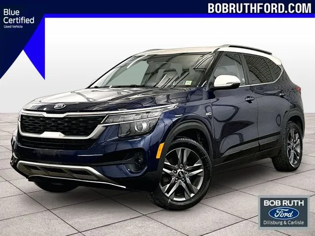 Blue 2021 Kia Seltos S for sale in Dillsburg, PA