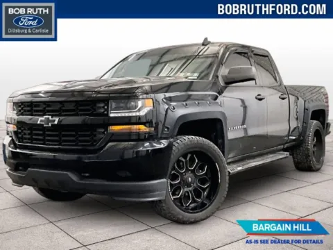 Black 2016 Chevrolet Silverado 1500 Custom for sale in Dillsburg, PA