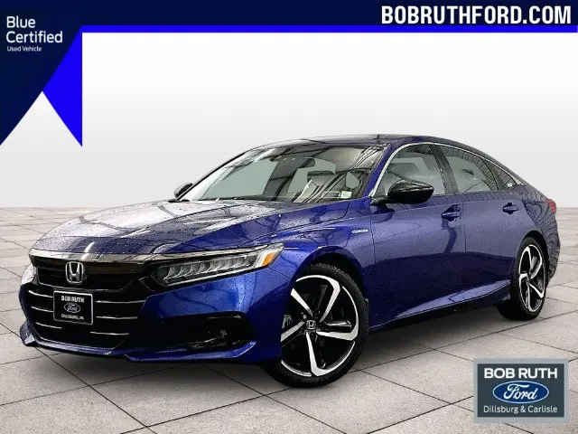 Blue 2022 Honda Accord Hybrid Sport for sale in Dillsburg, PA