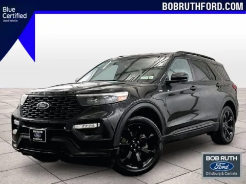 Black 2023 Ford Explorer ST-Line for sale in Dillsburg, PA