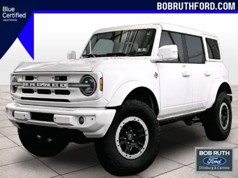 White 2023 Ford Bronco Outer Banks for sale in Dillsburg, PA