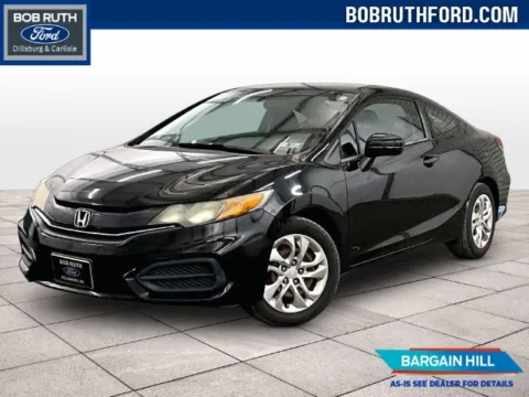 Black 2015 Honda Civic LX for sale in Dillsburg, PA