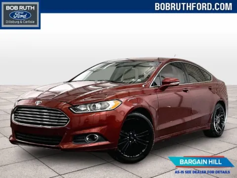 Orange 2014 Ford Fusion SE for sale in Dillsburg, PA
