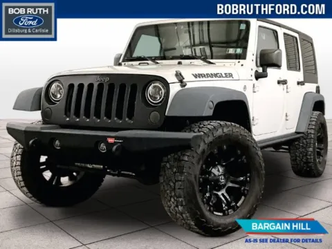 White 2016 Jeep Wrangler Unlimited Sport for sale in Dillsburg, PA