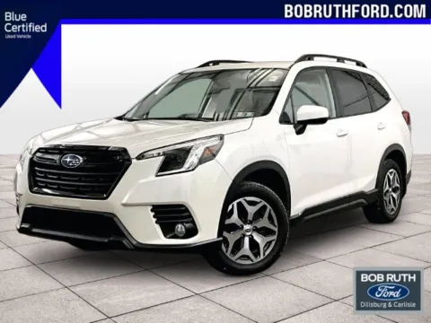 White 2022 Subaru Forester Premium for sale in Dillsburg, PA