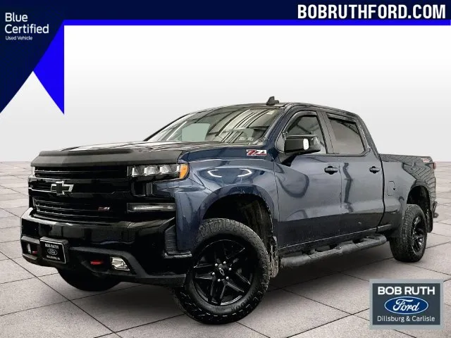 Blue 2021 Chevrolet Silverado 1500 LT Trail Boss for sale in Dillsburg, PA