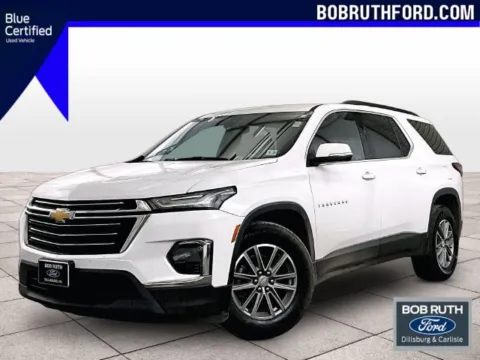 White 2022 Chevrolet Traverse LT Leather for sale in Dillsburg, PA