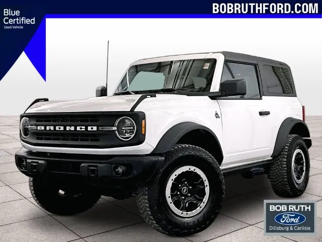 White 2023 Ford Bronco Black Diamond for sale in Dillsburg, PA