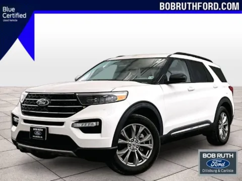 White 2023 Ford Explorer XLT for sale in Dillsburg, PA