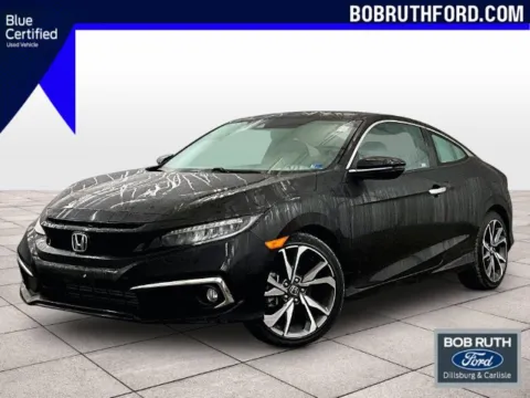 Black 2020 Honda Civic Touring for sale in Dillsburg, PA