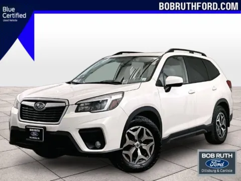 White 2021 Subaru Forester Premium for sale in Dillsburg, PA