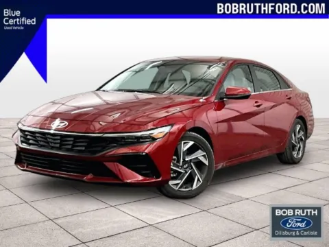 Red 2025 Hyundai Elantra Limited for sale in Dillsburg, PA