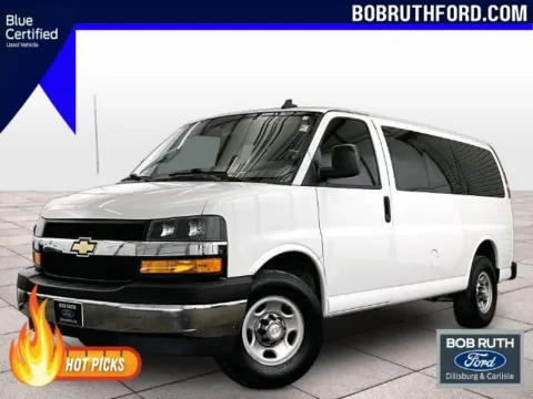 White 2018 Chevrolet Express 3500 LT for sale in Dillsburg, PA