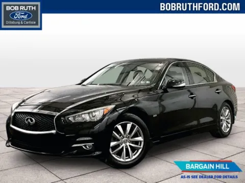 Black 2016 INFINITI Q50 2.0t Premium for sale in Dillsburg, PA